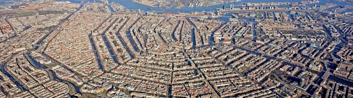 Amsterdam luchtfoto